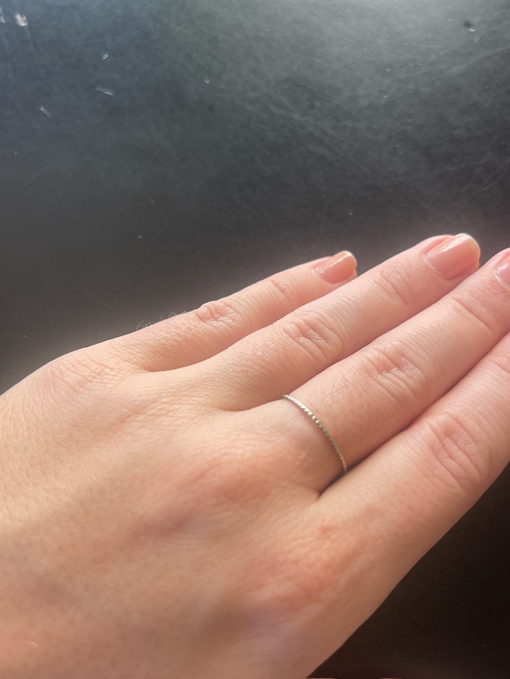 Skinny Stacking Ring - Picture 2 of 2
